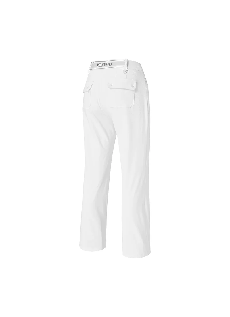 Light Textured Bootcut Pants - Image 8