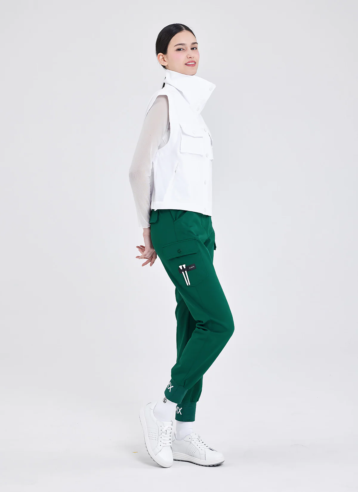 Logo Banding Cargo Joggers - Image 30