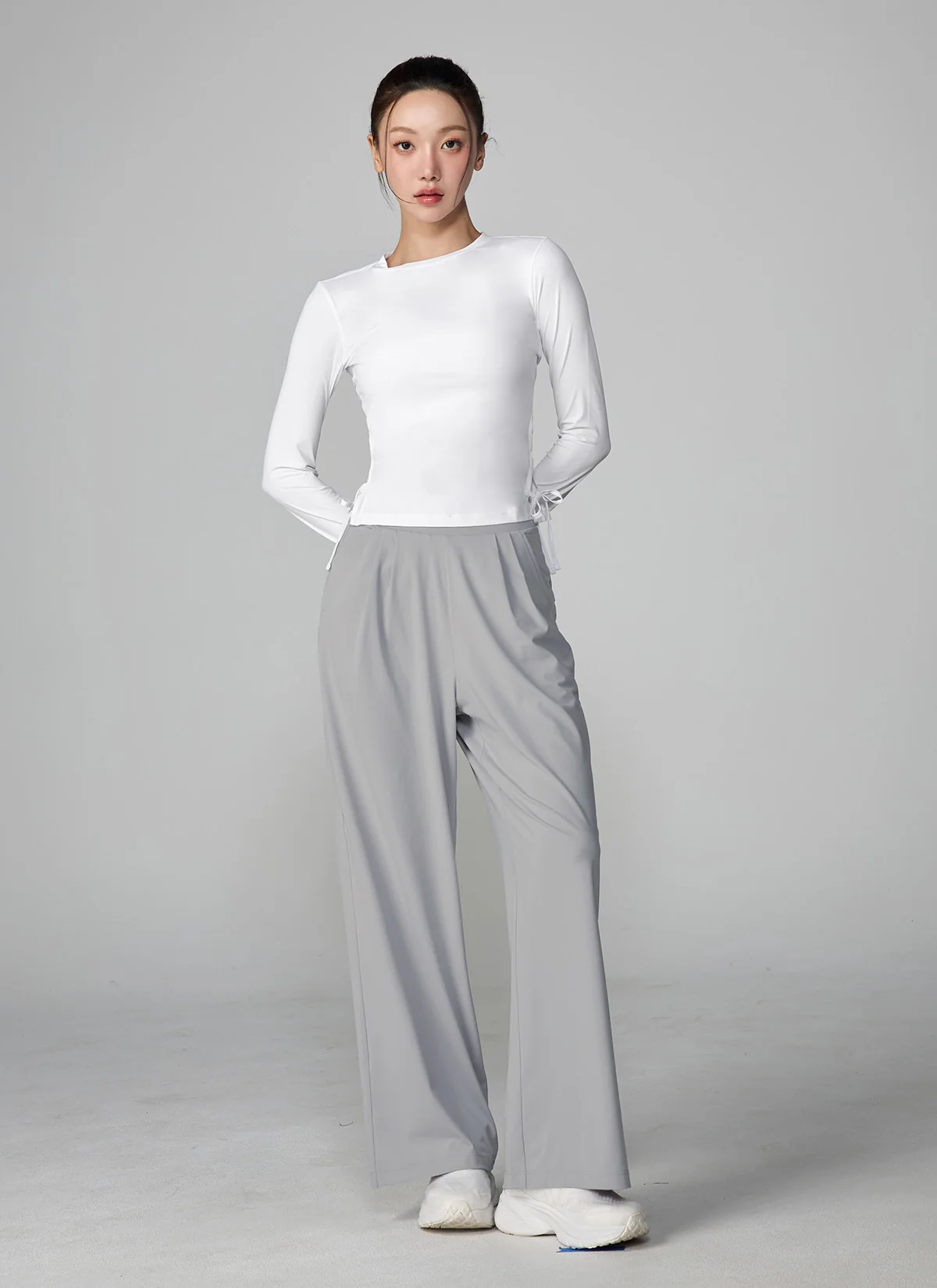 Medium Feather Cooling Two-Tuck Wide Pants - Image 7