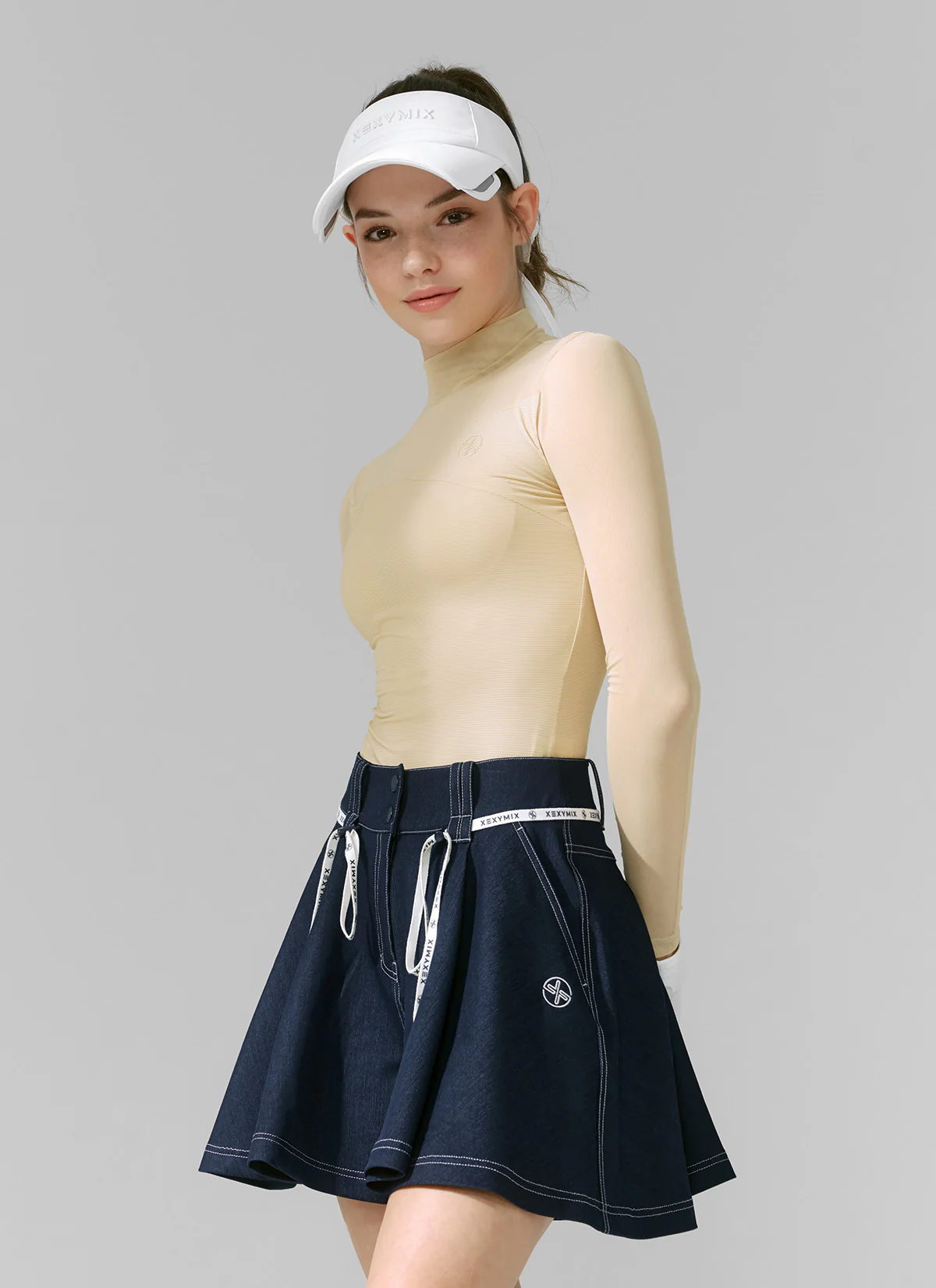 Mock Neck Mesh Mix Baselayer - Image 3