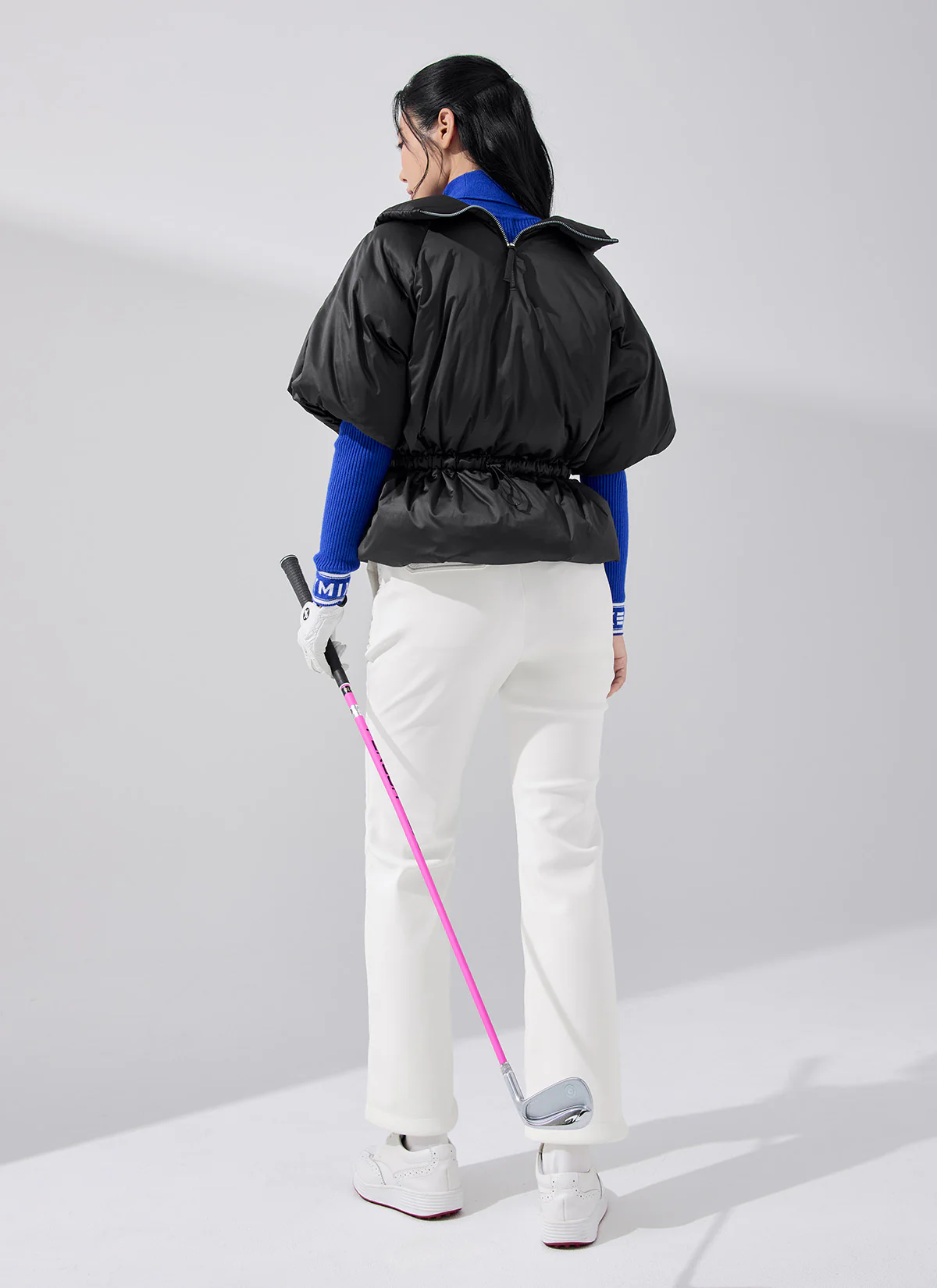 Padded Mix Bootcut Pants - Image 4