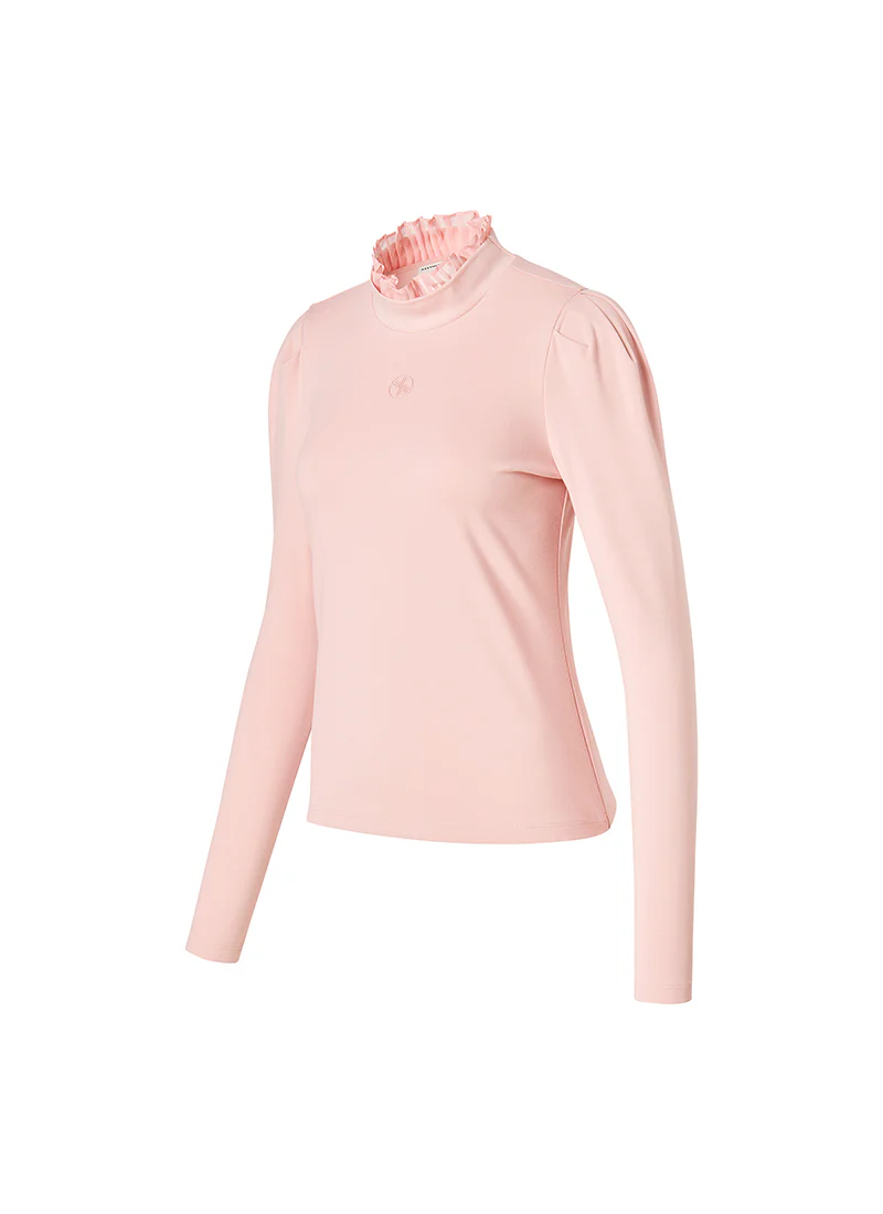 Pleated Mock Neck Long Sleeve - Image 13