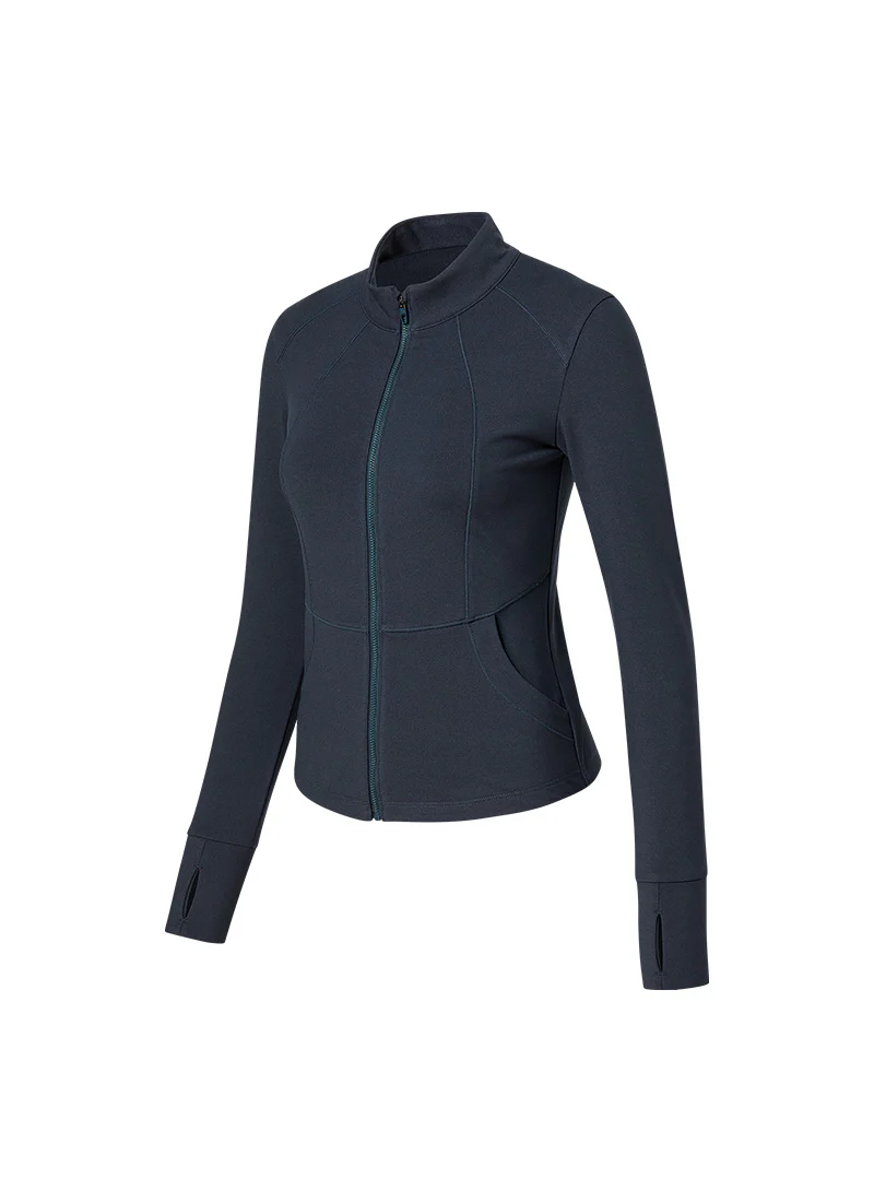 Power Fleece Heat Slim Fit Zip-Up Jacket - Image 7