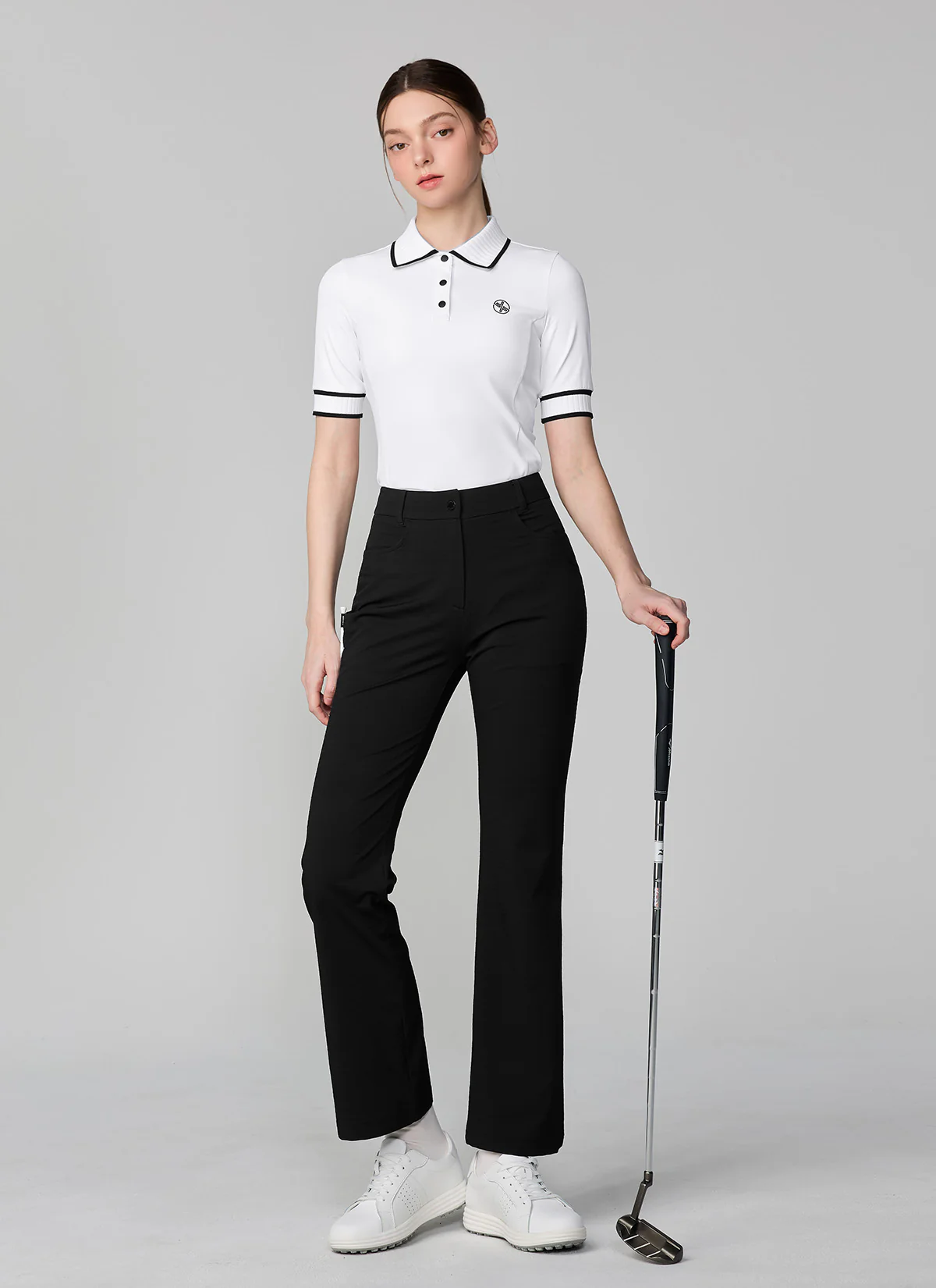 Ribbed Line Polo Short Sleeve - Image 13