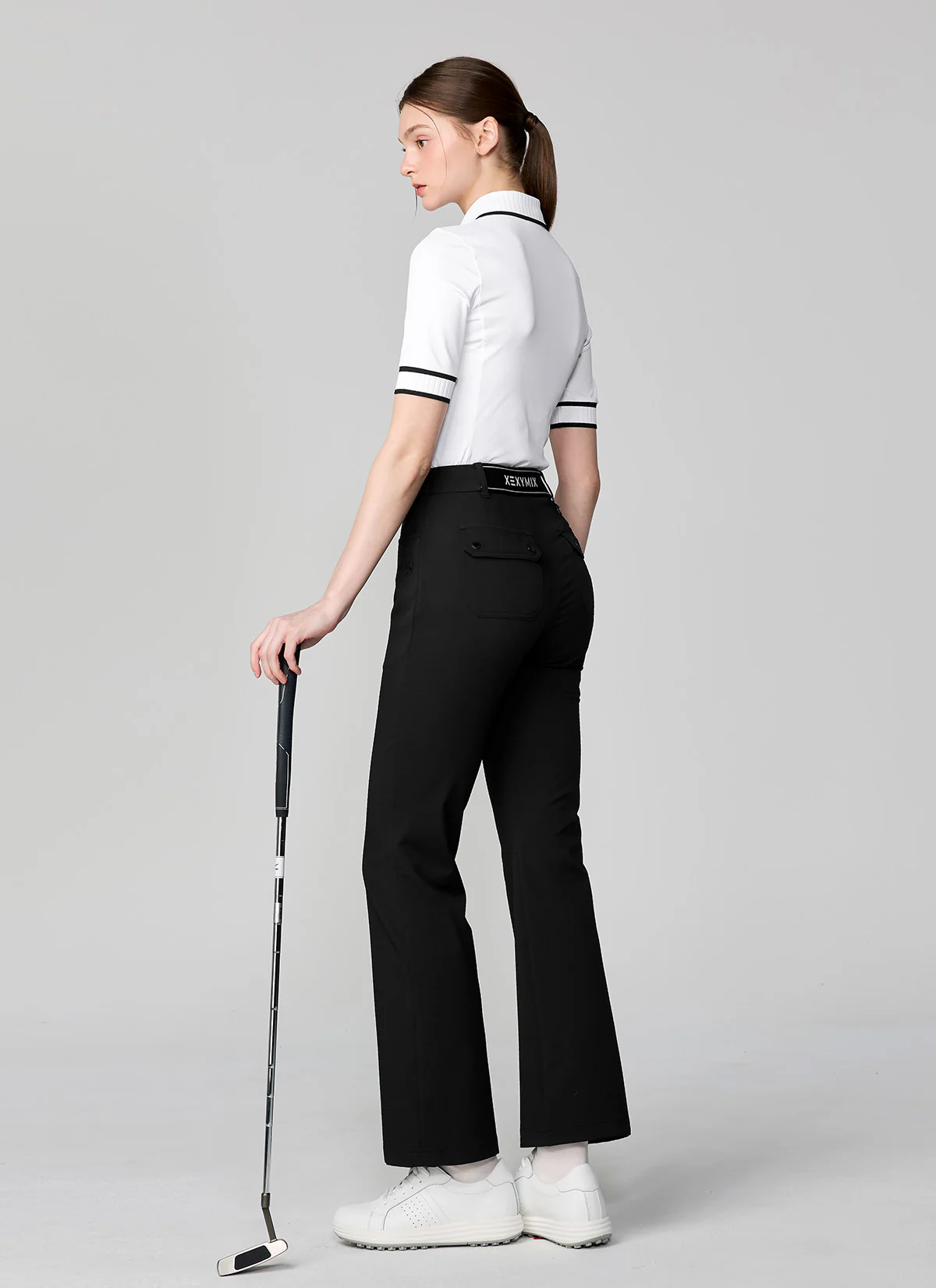 Ribbed Line Polo Short Sleeve - Image 14