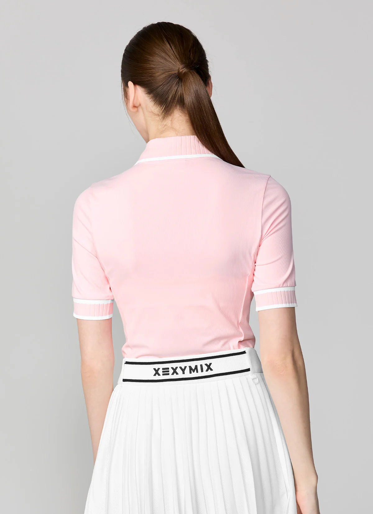 Ribbed Line Polo Short Sleeve - Image 16
