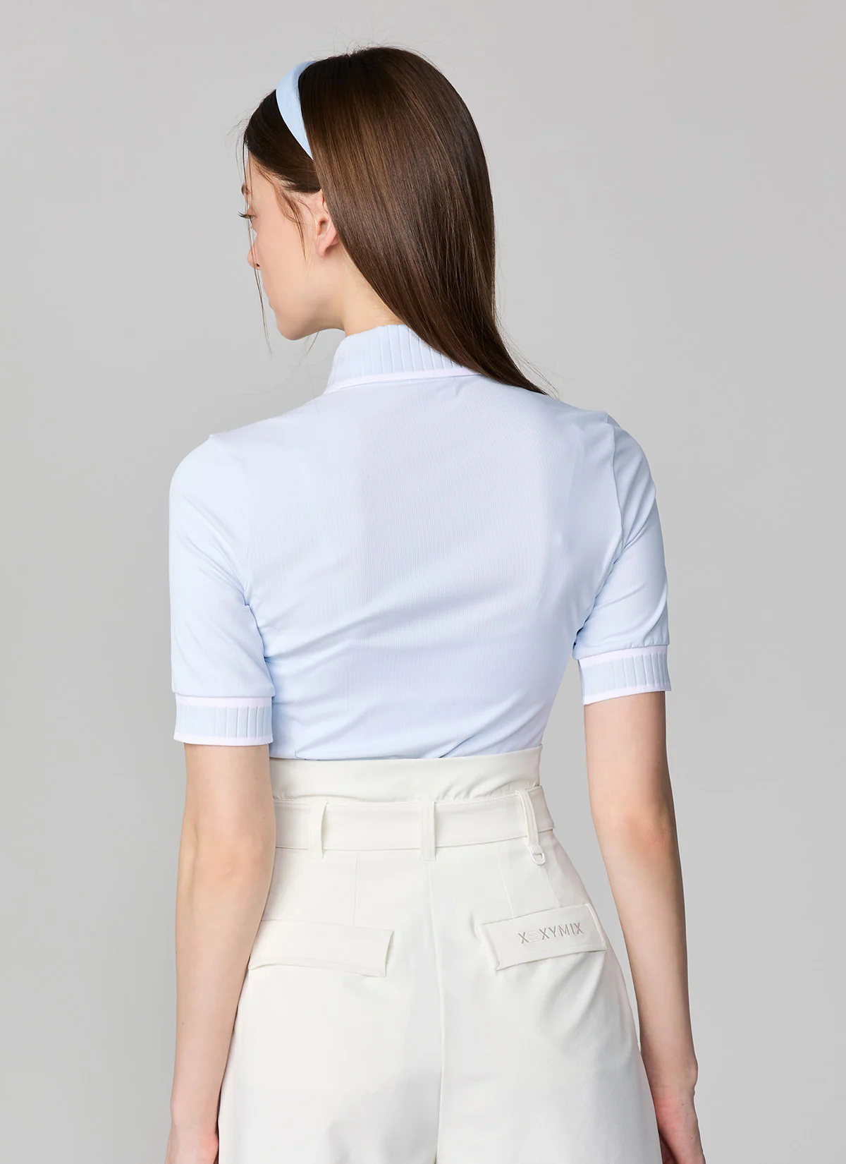 Ribbed Line Polo Short Sleeve - Image 20