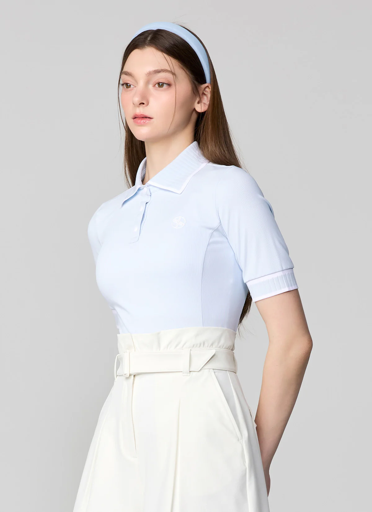 Ribbed Line Polo Short Sleeve - Image 22