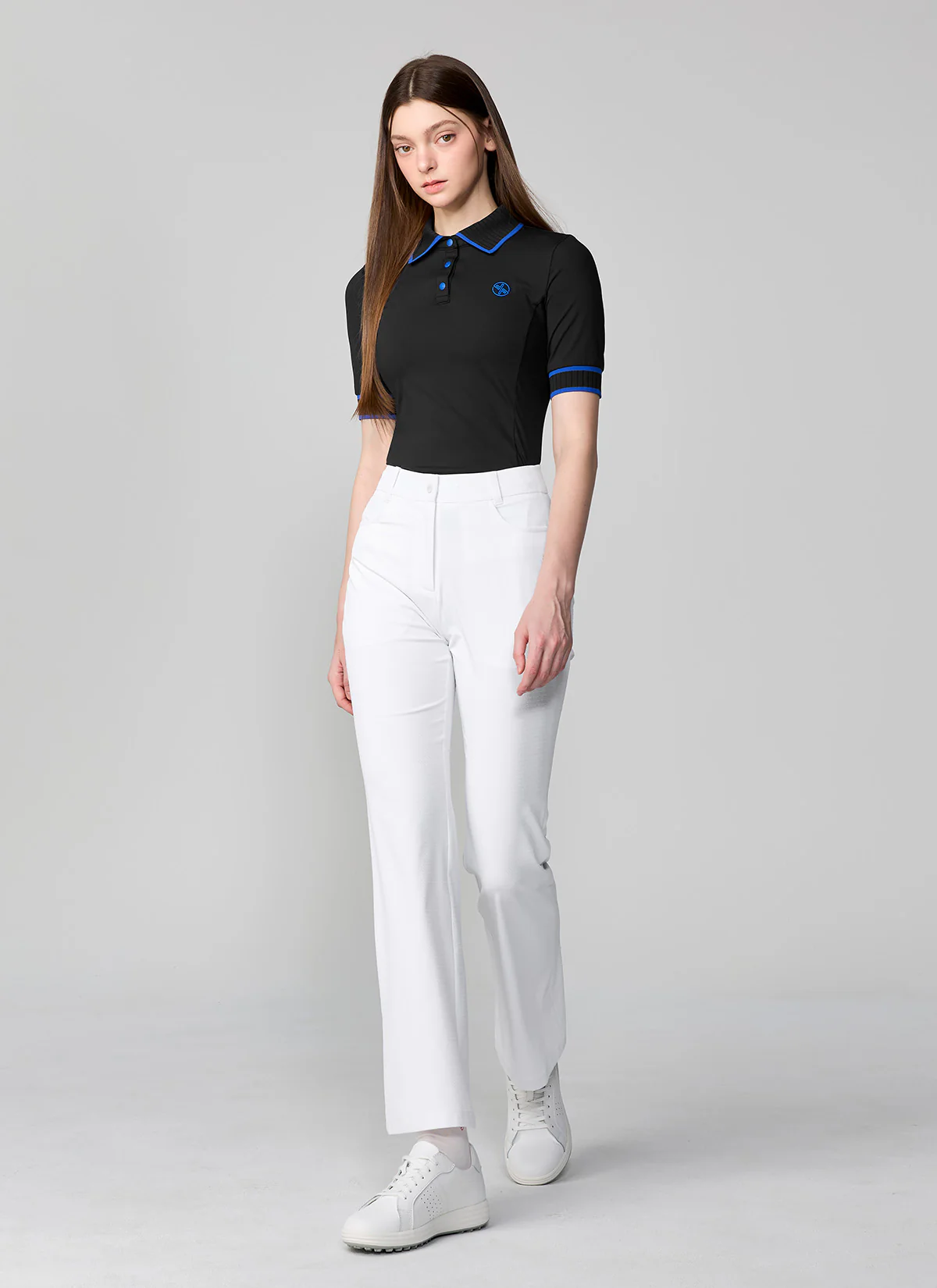 Ribbed Line Polo Short Sleeve - Image 8