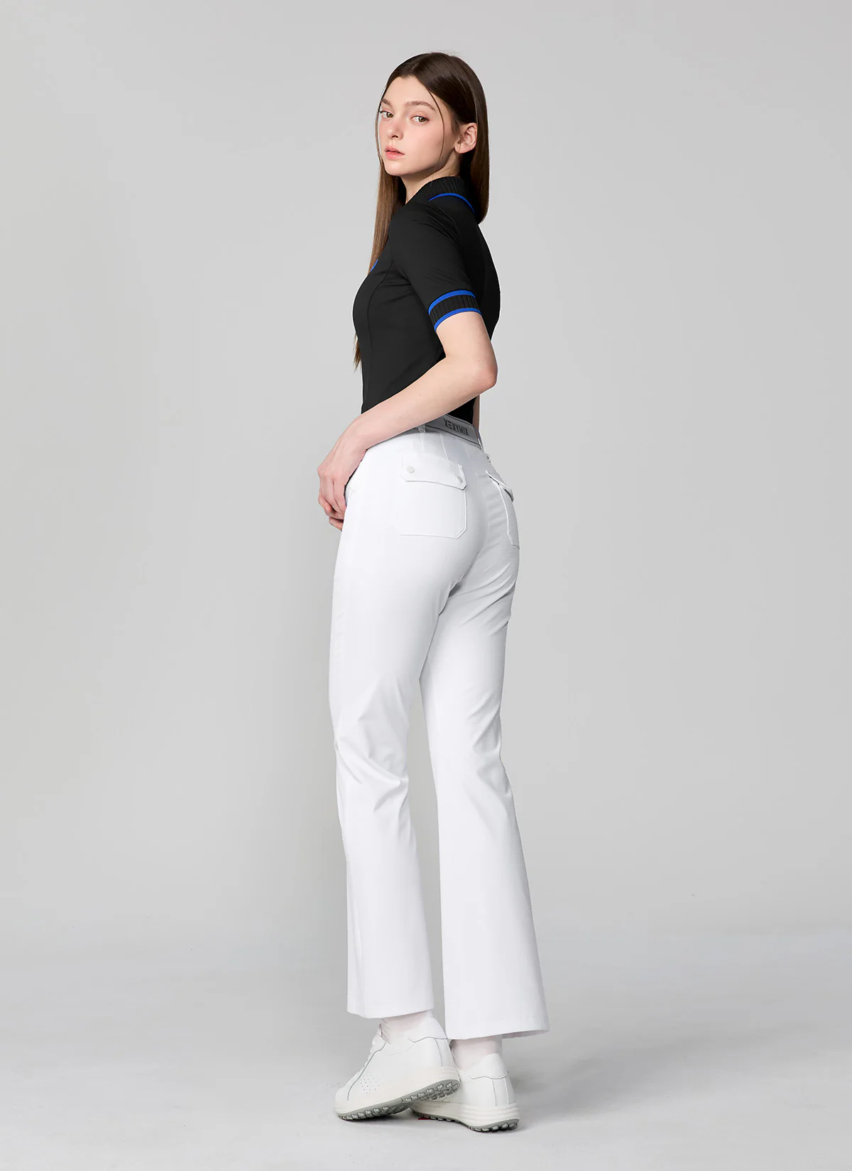 Ribbed Line Polo Short Sleeve - Image 9