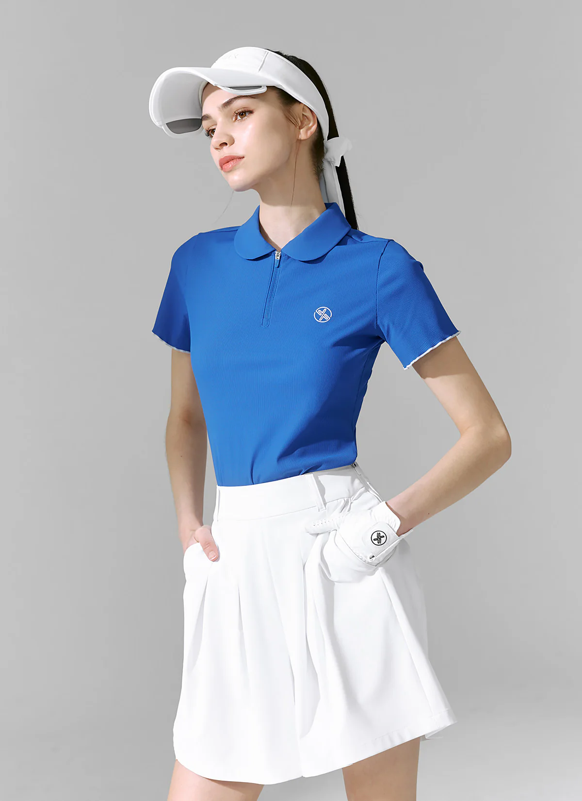 Round Collar Ruffle Short Sleeve - Image 11