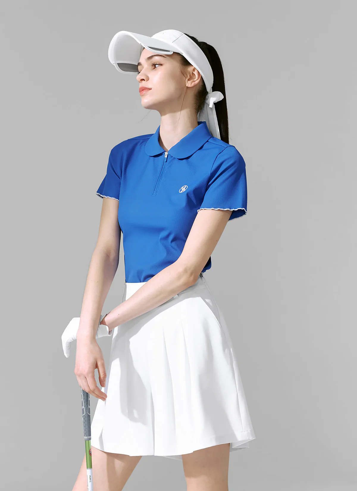 Round Collar Ruffle Short Sleeve - Image 14