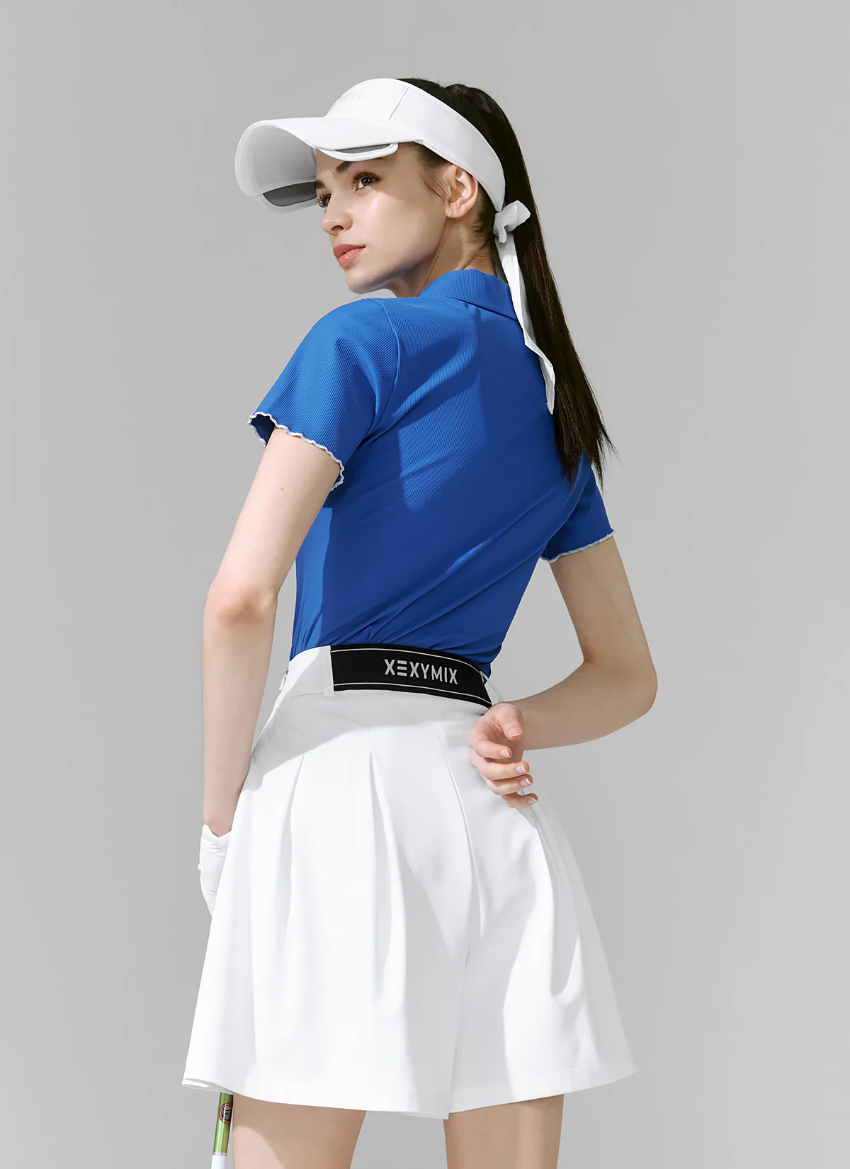 Round Collar Ruffle Short Sleeve - Image 15