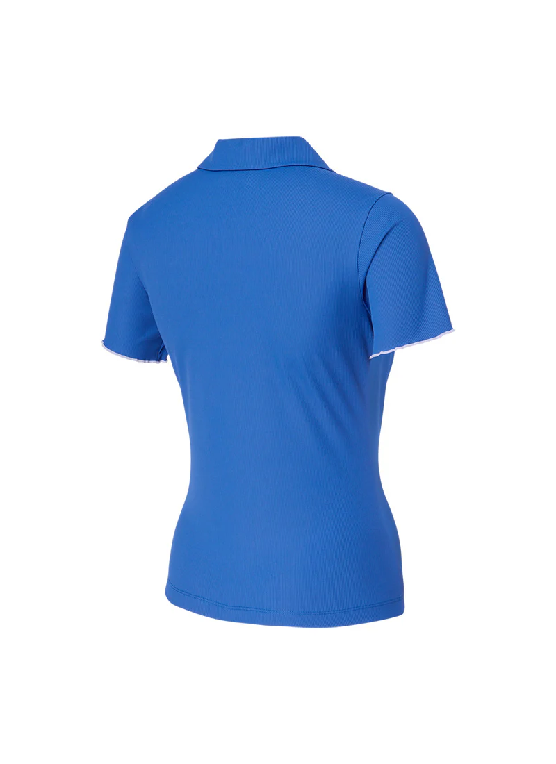 Round Collar Ruffle Short Sleeve - Image 18