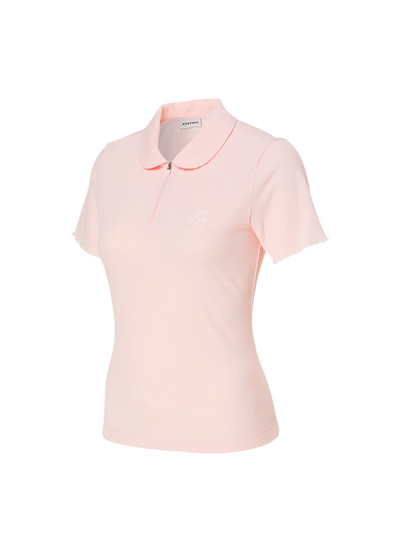 Round Collar Ruffle Short Sleeve - Image 19