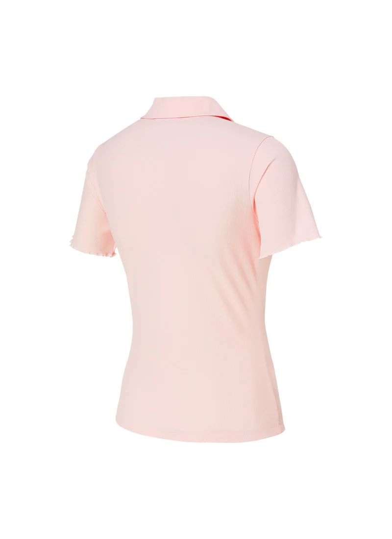 Round Collar Ruffle Short Sleeve - Image 21