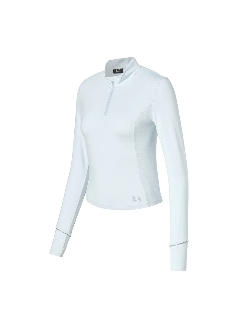 RX Brushed Finger-Hole Half Zip-up - Image 9