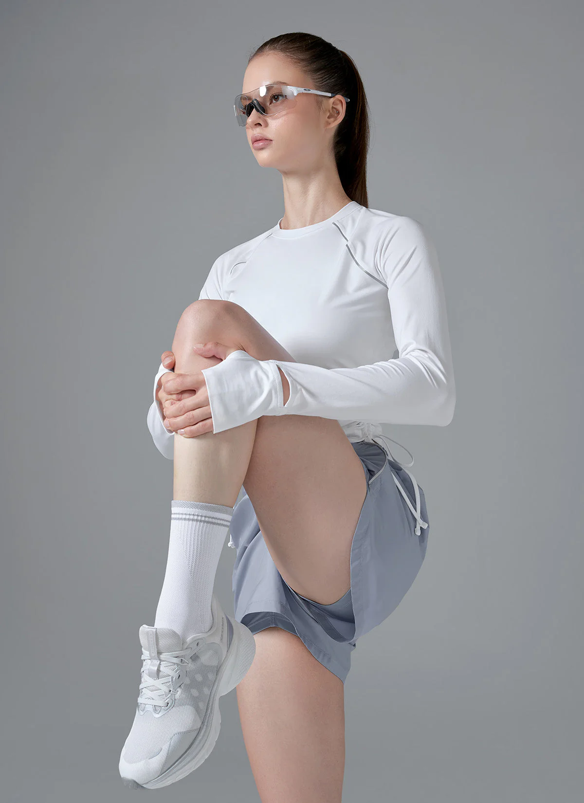 RX Reflective Curve Slit 2-in-1 Shorts - Image 22