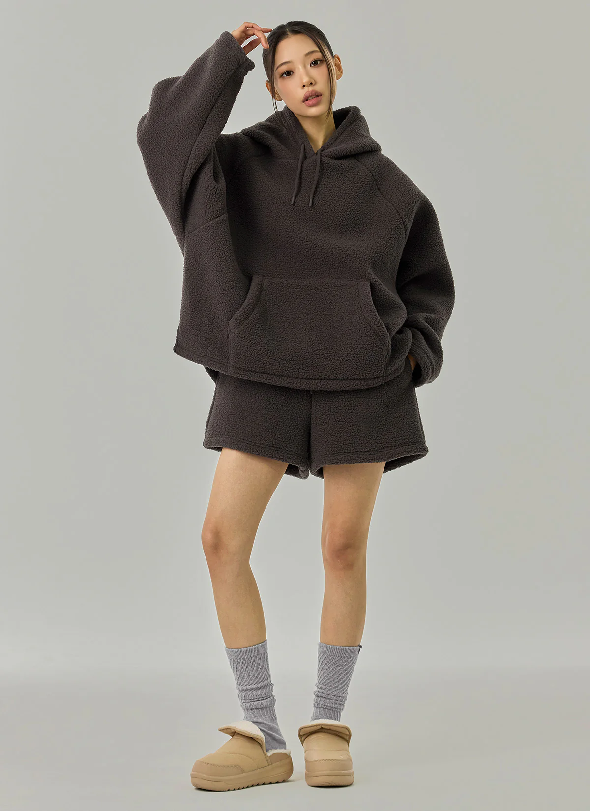Sherpa Oversized Hoodie - Image 10