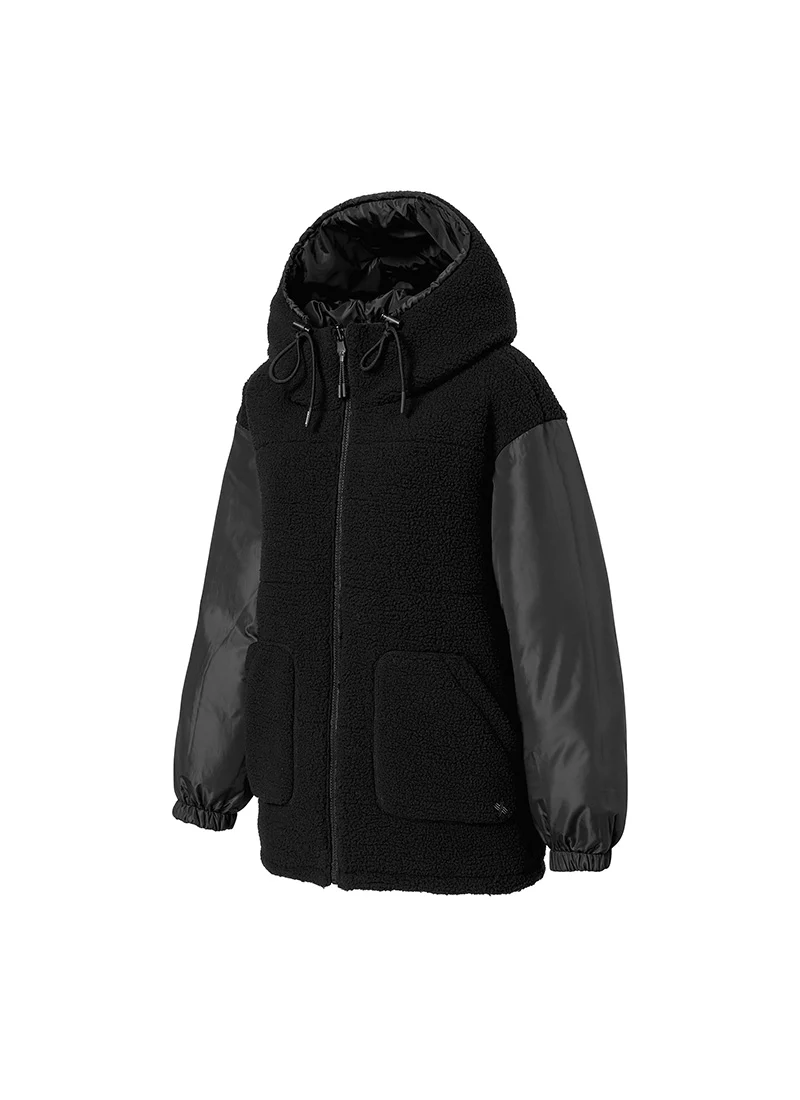 Sherpa Woven Reversible Hood Puffer Jumper - Image 39