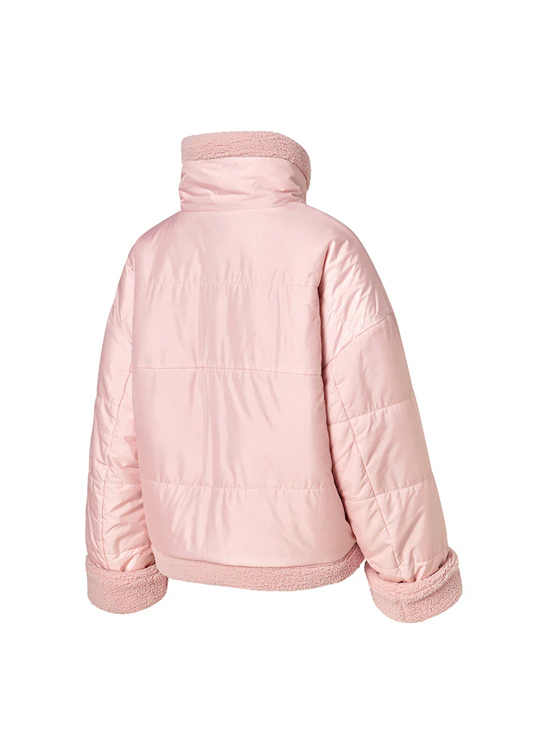 Sherpa Woven Reversible Puffer Jacket - Image 23