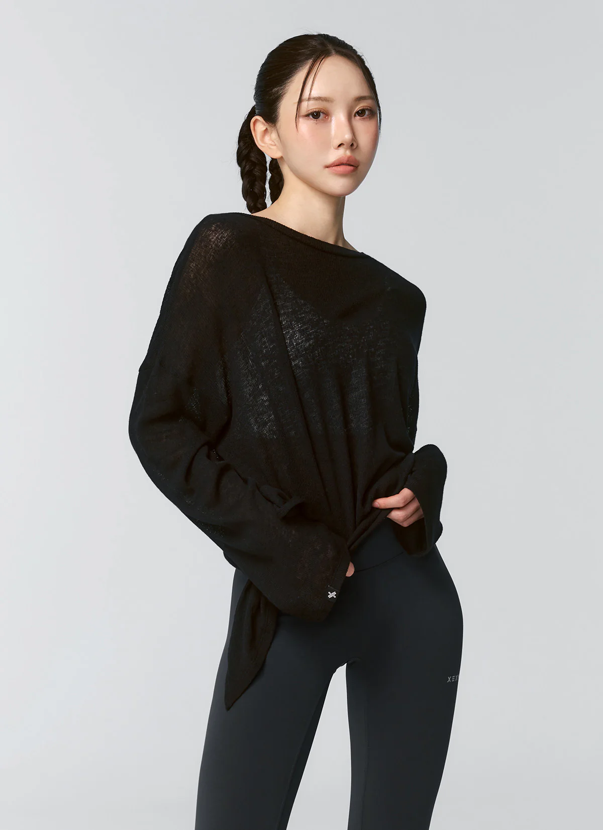 Side Slit Cover Up Long Sleeve - Image 10