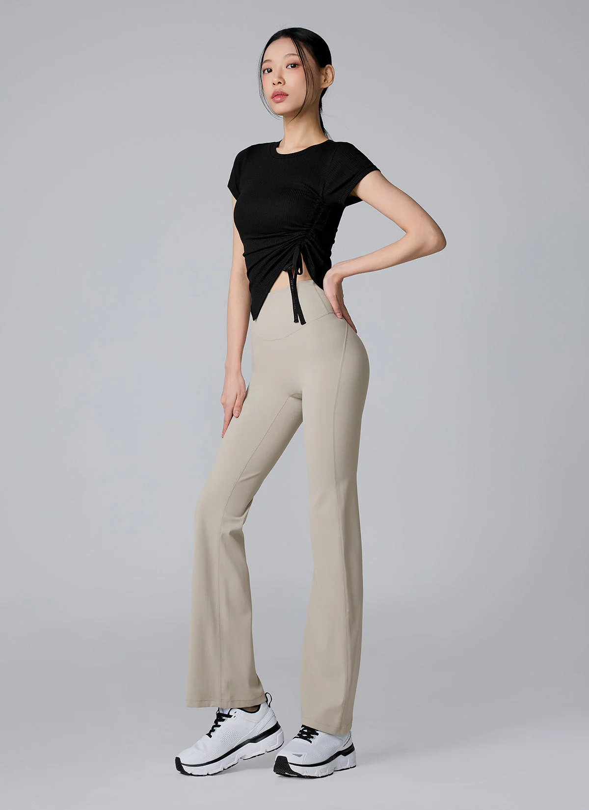 Soft Ribbed Side String Short Sleeve - Image 13