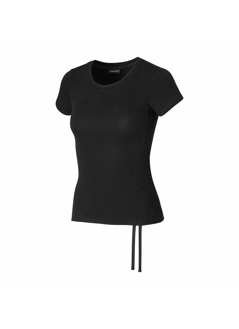 Soft Ribbed Side String Short Sleeve - Image 18