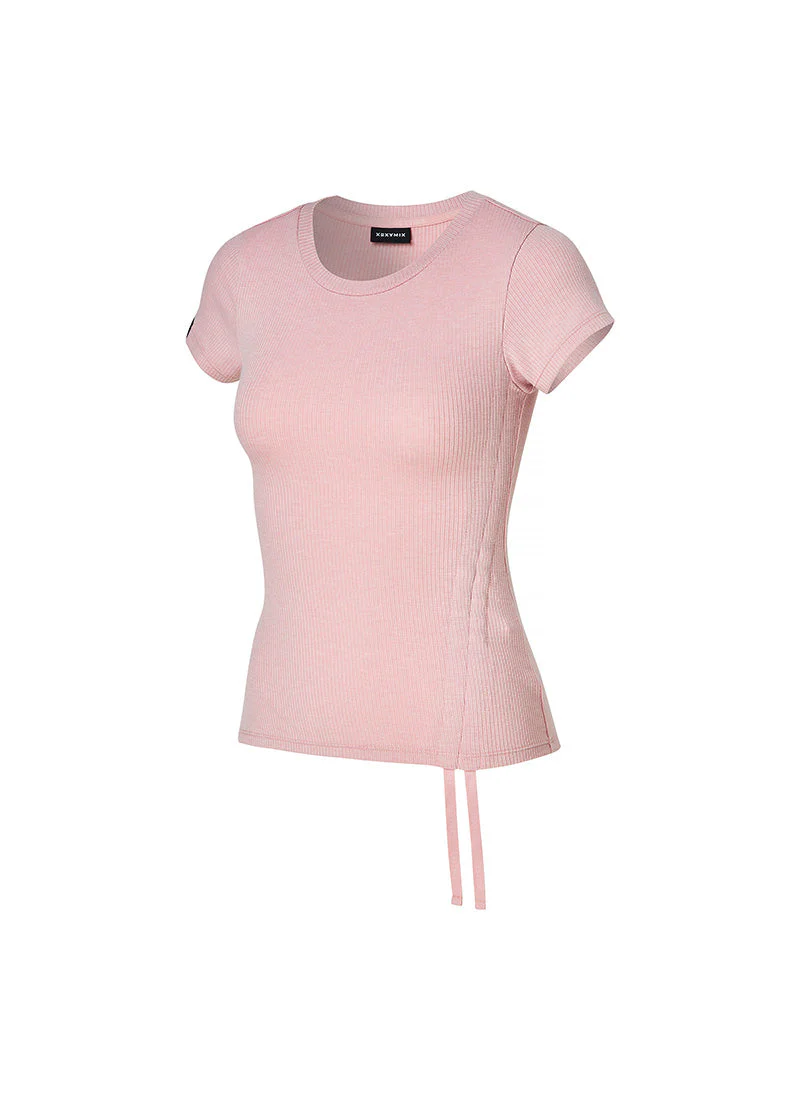 Soft Ribbed Side String Short Sleeve - Image 19