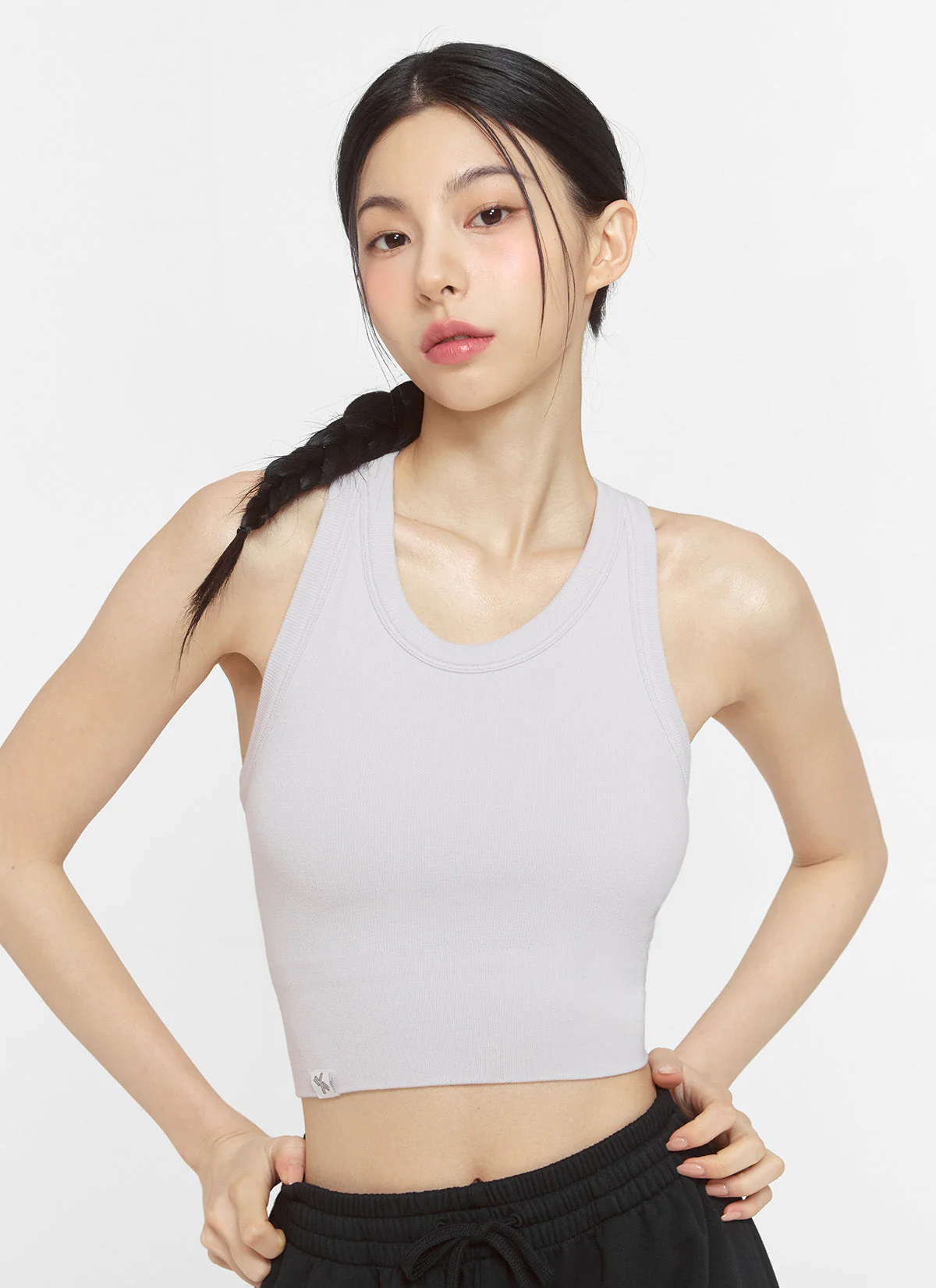 Soft Seamless Basic Cropped Top - Image 17