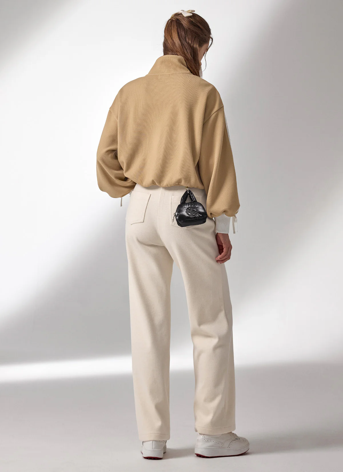 Soft Twill Semi Wide Pants - Image 6