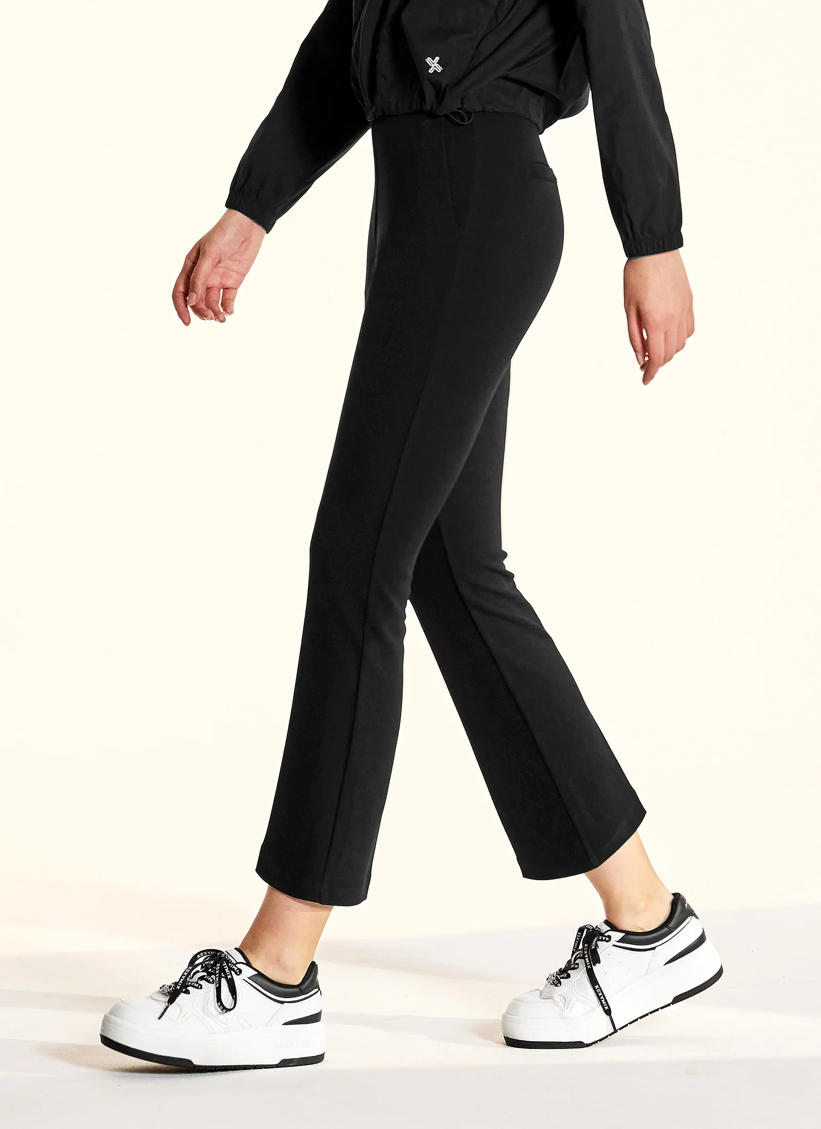 Stretch Banding Boots Cut Slacks 9" - Image 4